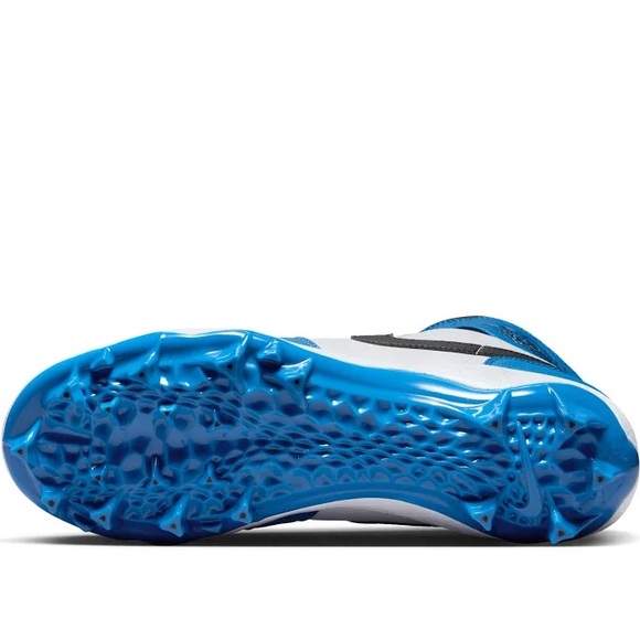 RARE Blue Jordan Mid TD 1 Football Cleats Size 14 - Picture 5 of 8